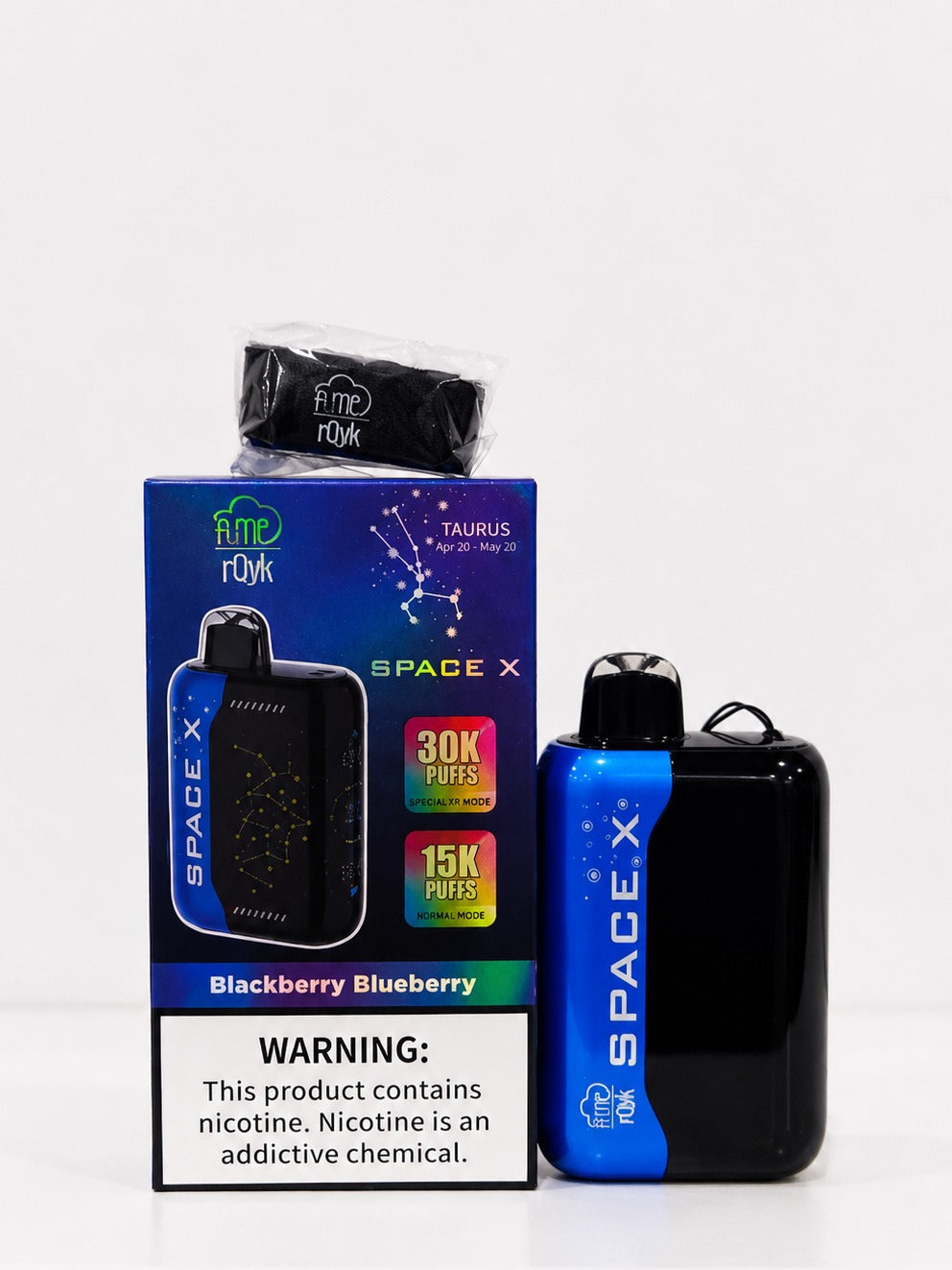 RQYK Space X Blackberry Blueberry | 30.000 Puffs